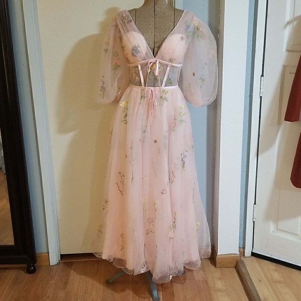 Pastel Castle Corset Gown NWT SIZE 6